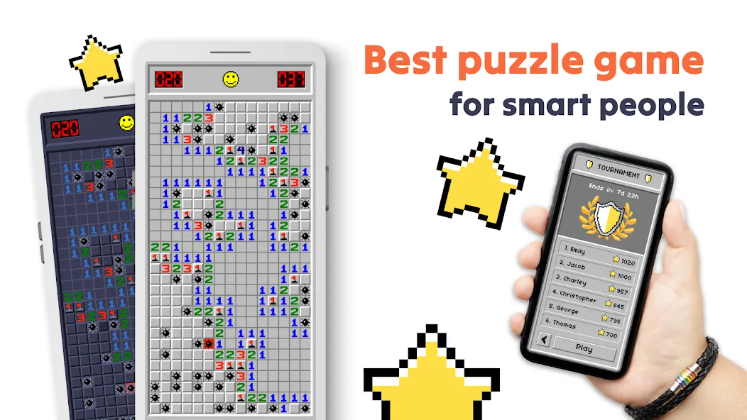 Minesweeper  [МОД Много монет] Screenshot 1
