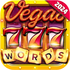 Взломанная Vegas Downtown Slots & Words  [МОД Unlocked] - стабильная версия apk на Андроид