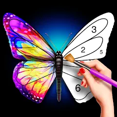 Скачать взлом Tap Color Pro: Color By Number (Тап Колор Про)  [МОД Unlimited Money] - стабильная версия apk на Андроид