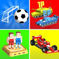 Взлом Cubic 2 3 4 Player Games (убик 2 3 4)  [МОД Бесконечные деньги] - полная версия apk на Андроид
