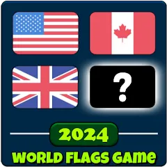 Взлом World Flags Quiz Game (Ворлд Флагс Квиз Гейм)  [МОД Все открыто] - последняя версия apk на Андроид