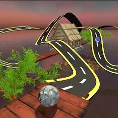 Взломанная Imbalance: Ball Balancing Game (Имбаланс)  [МОД Все открыто] - последняя версия apk на Андроид