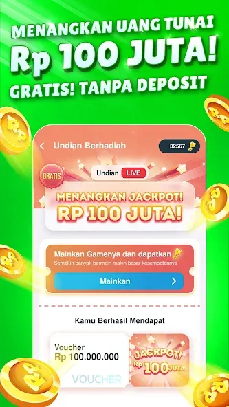MAGER - Game Penghasil Uang (МАГЕР)  [МОД Много денег] Screenshot 2