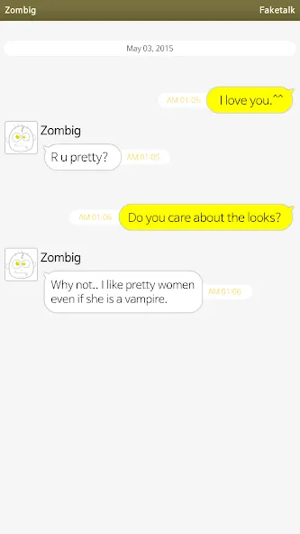 Faketalk - Chatbot (Фэйкталк)  [МОД Много монет] Screenshot 1