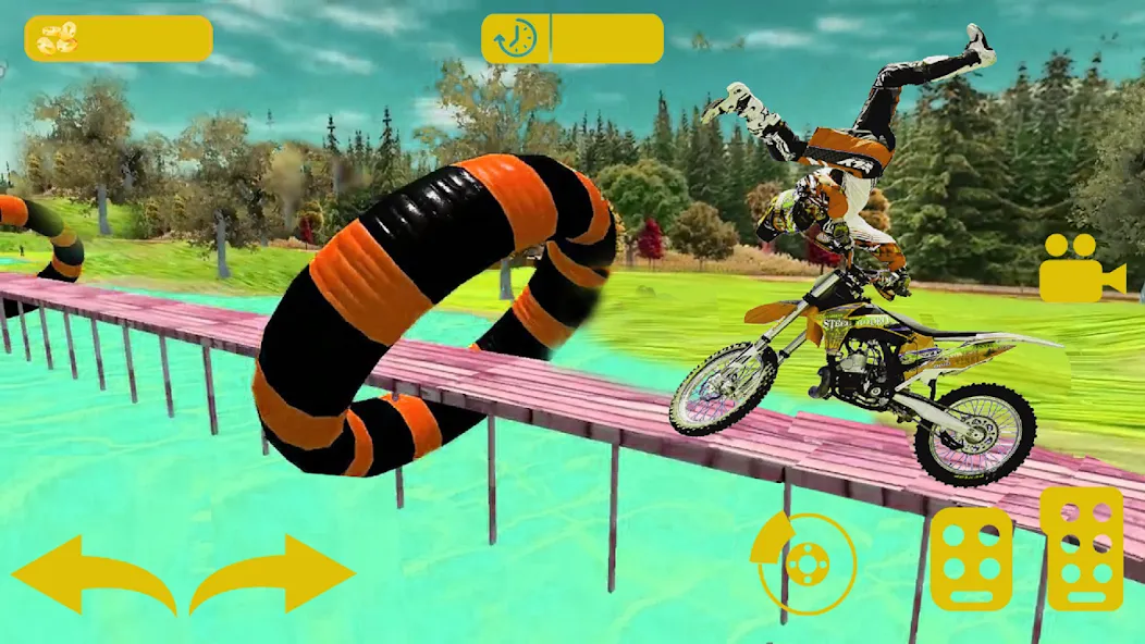 Bike stunt 3d games-Bike games  [МОД Бесконечные деньги] Screenshot 3