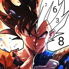 Скачать взлом Color Fan - Color By Number (Цветной веер)  [МОД Все открыто] - стабильная версия apk на Андроид