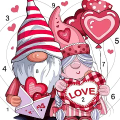 Взлом Love, Heart Coloring Book  [МОД Много денег] - последняя версия apk на Андроид