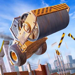 Взлом Construction Ramp Jumping (Конструкция для прыжков на рампе)  [МОД Menu] - последняя версия apk на Андроид