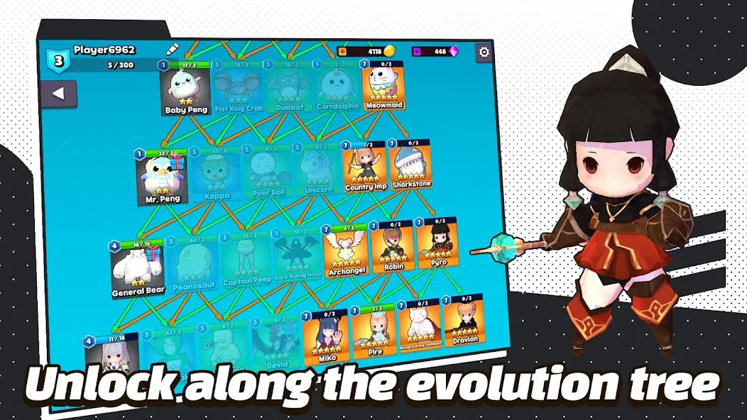 Magical Monster.io : Evolution  [МОД Бесконечные деньги] Screenshot 2