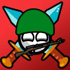 Скачать взломанную Countryballs Continental War (Кантриболз Континентальная война)  [МОД Unlimited Money] - последняя версия apk на Андроид