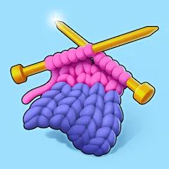 Скачать взлом Cozy Knitting: Sorting games (Кози Ниттинг)  [МОД Бесконечные монеты] - стабильная версия apk на Андроид