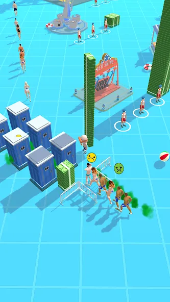 Level Up Bus (Левел Ап Бас)  [МОД Много монет] Screenshot 2