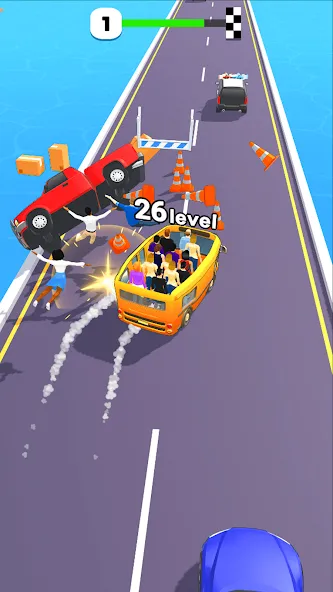 Level Up Bus (Левел Ап Бас)  [МОД Много монет] Screenshot 4