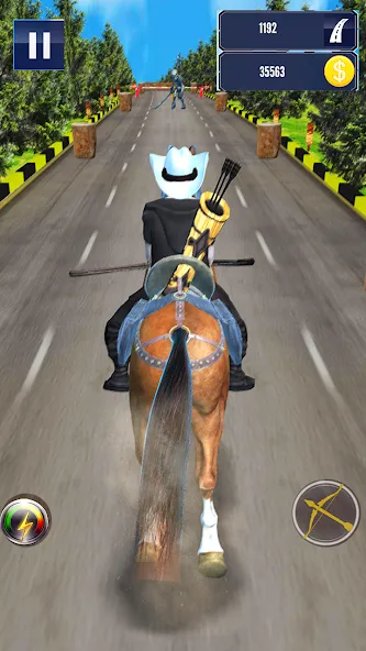 Cowboy Horse Run  [МОД Unlocked] Screenshot 2