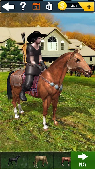 Cowboy Horse Run  [МОД Unlocked] Screenshot 3
