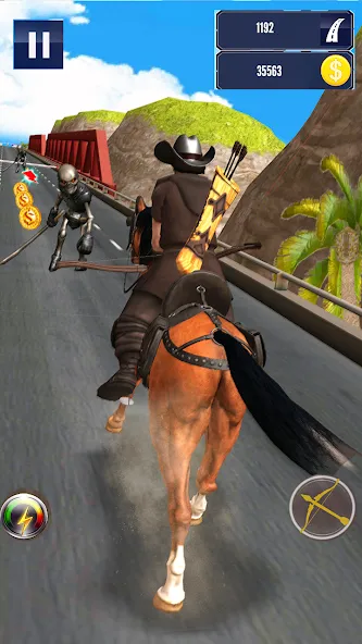 Cowboy Horse Run  [МОД Unlocked] Screenshot 4