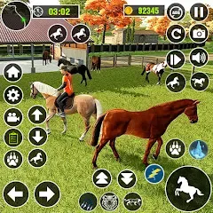 Взлом My Horse Herd Care Simulator (Мой симулятор ухода за стадом лошадей)  [МОД Бесконечные монеты] - полная версия apk на Андроид