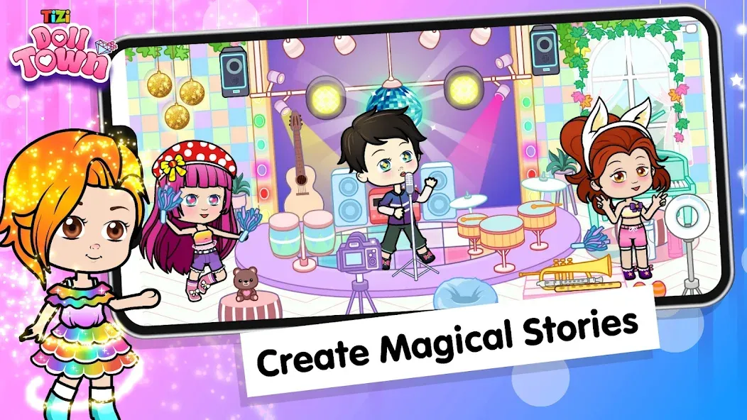 Tizi Town: Doll Dress Up Games  [МОД Меню] Screenshot 5
