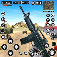 Взломанная First Person Shooter Mode  [МОД Меню] - полная версия apk на Андроид