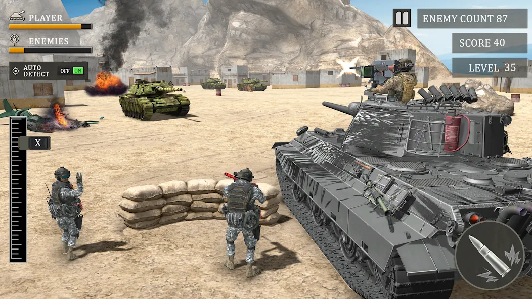 Tank Fury: Battle of Steels  [МОД Много денег] Screenshot 1