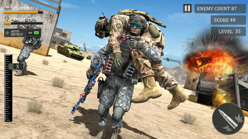 Tank Fury: Battle of Steels  [МОД Много денег] Screenshot 3