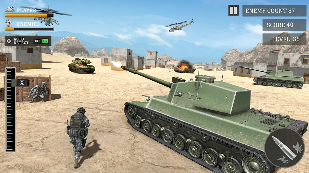 Tank Fury: Battle of Steels  [МОД Много денег] Screenshot 5