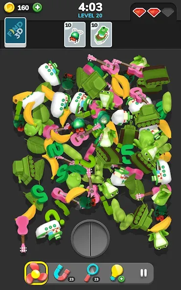 Find 3D - Match 3D Items (Файнд 3Д)  [МОД Unlocked] Screenshot 2