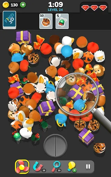 Find 3D - Match 3D Items (Файнд 3Д)  [МОД Unlocked] Screenshot 3