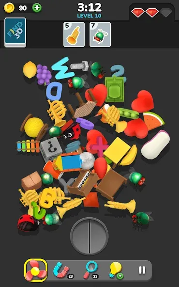 Find 3D - Match 3D Items (Файнд 3Д)  [МОД Unlocked] Screenshot 5