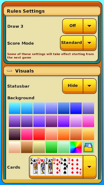 Solitaire  [МОД Бесконечные монеты] Screenshot 5