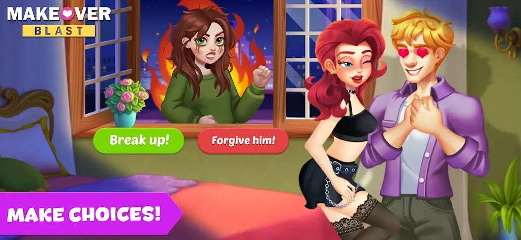 Makeover Blast: Dressup Salon (Мейковер Бласт)  [МОД Unlimited Money] Screenshot 1