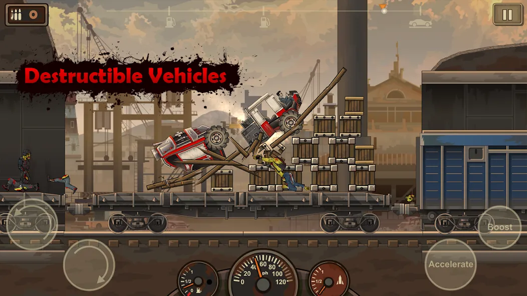 Earn to Die 2 (Ирн ту Дай 2)  [МОД Unlimited Money] Screenshot 3