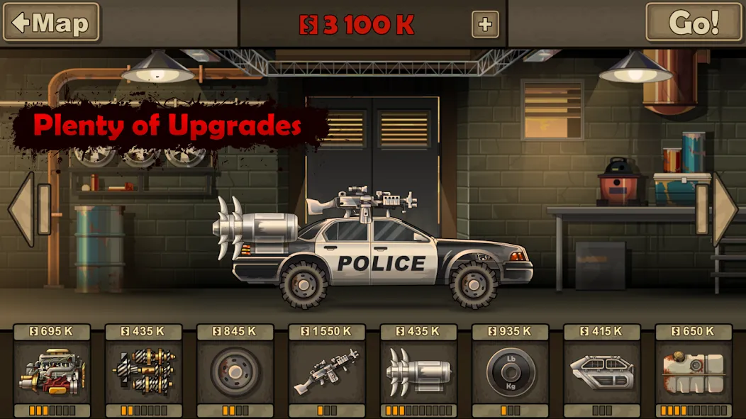 Earn to Die 2 (Ирн ту Дай 2)  [МОД Unlimited Money] Screenshot 4