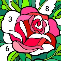Взломанная Happy Color®: Coloring Book (Хэппи Колор)  [МОД Menu] - последняя версия apk на Андроид