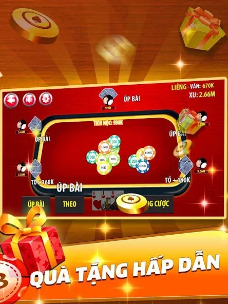 Liêng - Lieng  [МОД Menu] Screenshot 3