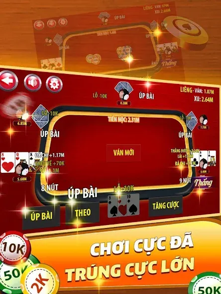 Liêng - Lieng  [МОД Menu] Screenshot 5