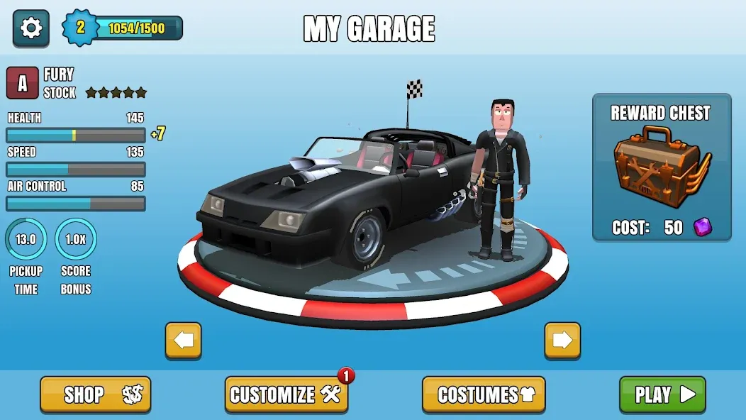 Faily Brakes 2: Car Crash Game (Фэйли Брейкс 2)  [МОД Много денег] Screenshot 1