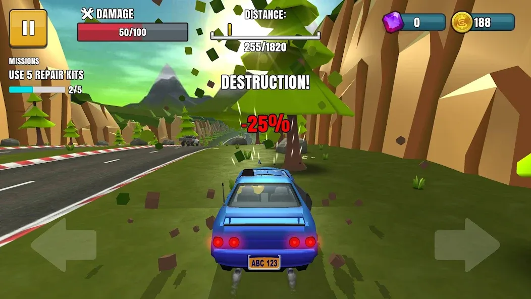 Faily Brakes 2: Car Crash Game (Фэйли Брейкс 2)  [МОД Много денег] Screenshot 3