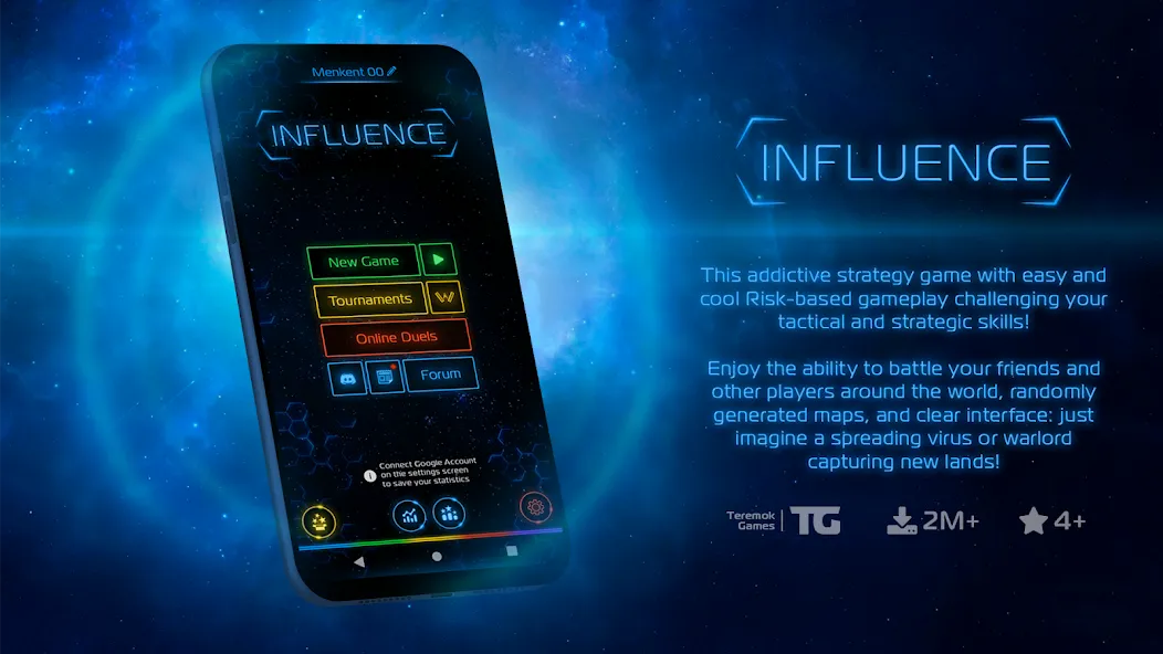Influence (Инфлюэнс)  [МОД Много денег] Screenshot 1