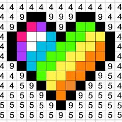 Скачать взломанную Color by Number：Coloring Games (Цвет по номерам)  [МОД Все открыто] - стабильная версия apk на Андроид