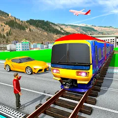 Взломанная Train Games: Driving Simulator  [МОД Меню] - последняя версия apk на Андроид