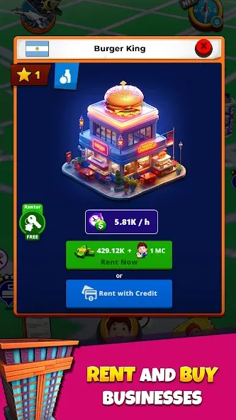 Geopoly: Tycoon NFT Idle Game (ГЕОПОЛИ Реал)  [МОД Menu] Screenshot 1