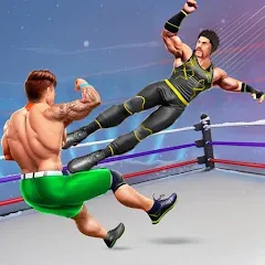 Взломанная Tag Team Wrestling Game (Таг Тим Реслинг Гейм)  [МОД Бесконечные монеты] - стабильная версия apk на Андроид