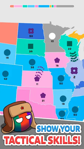 State.io — Conquer the World  [МОД Бесконечные монеты] Screenshot 3