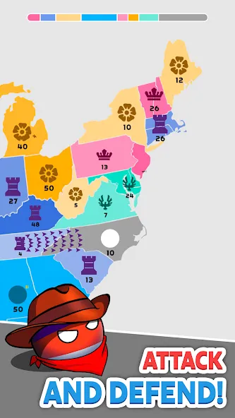 State.io — Conquer the World  [МОД Бесконечные монеты] Screenshot 4