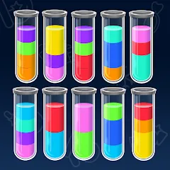 Скачать взлом SortPuz 3D: Water Color Sort (СортПаз 3Д)  [МОД Unlimited Money] - полная версия apk на Андроид