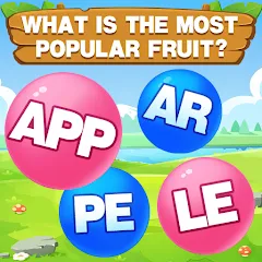 Взломанная Word Bubble Puzzle - Word Game  [МОД Mega Pack] - полная версия apk на Андроид